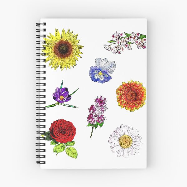 Item preview, Vibrant Cartoon Flowers designed and sold by krisola.