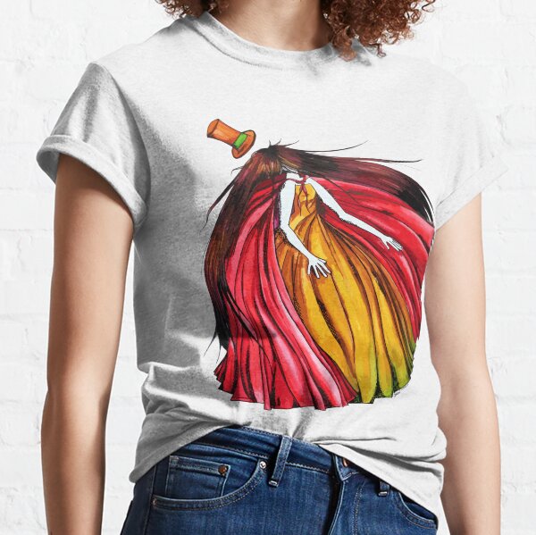 "Who is the mad hatter ?" : Le Chaperon Rouge / The Red Riding Hood Classic T-Shirt