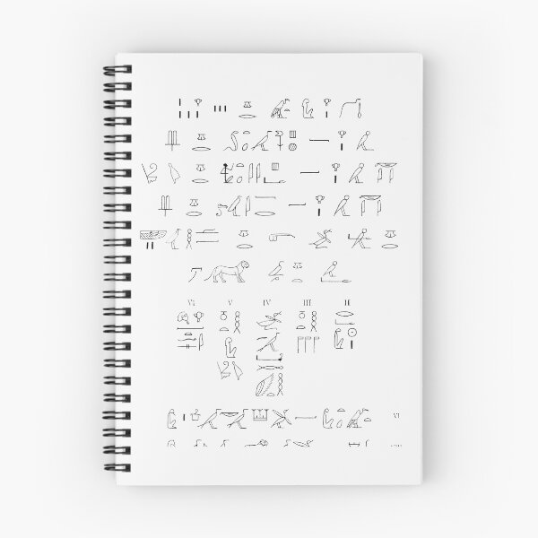 Item preview, Hieroglyphs designed and sold by Zachary Hadley.
