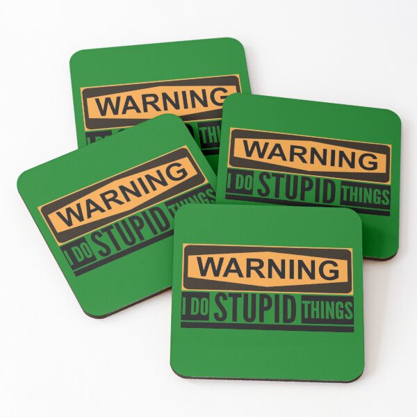 Item preview, Warning About Me designed and sold by CakeEaterDesign.