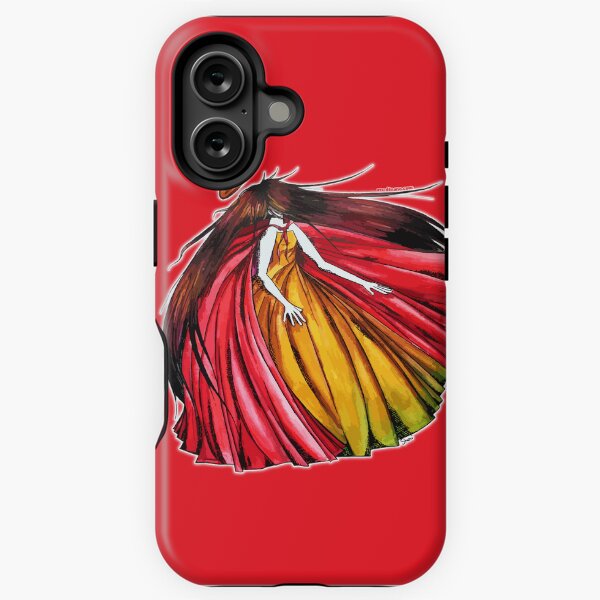 "Who is the mad hatter ?" : Le Chaperon Rouge / The Red Riding Hood iPhone Tough Case