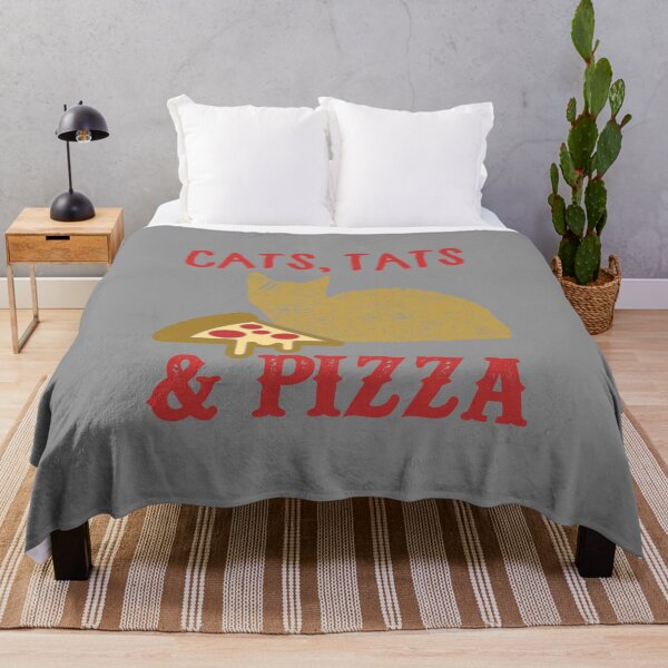Item preview, Cats Tats & Pizza Funny Feline Cat Lovers Novelty product designed and sold by nikkidawn74.
