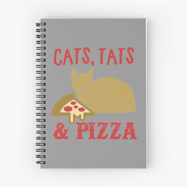 Item preview, Cats Tats & Pizza Funny Feline Cat Lovers Novelty product designed and sold by nikkidawn74.
