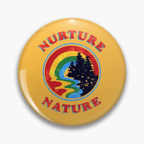 Item preview, nurture nature vintage environmentalist design designed and sold by glowingly.
