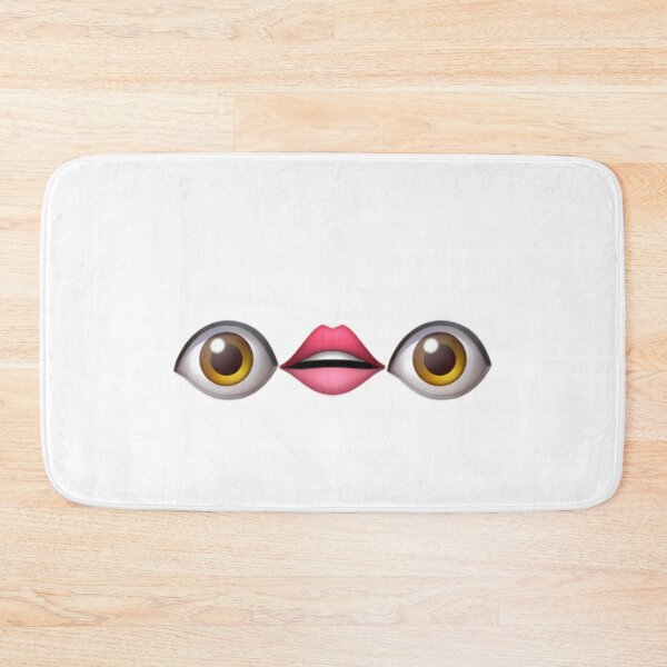 Item preview, eye lips eye emoji combo designed and sold by alenastickers.