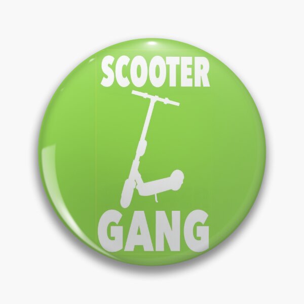 Item preview, Scooter Gang (Green) designed and sold by funkyabbi.