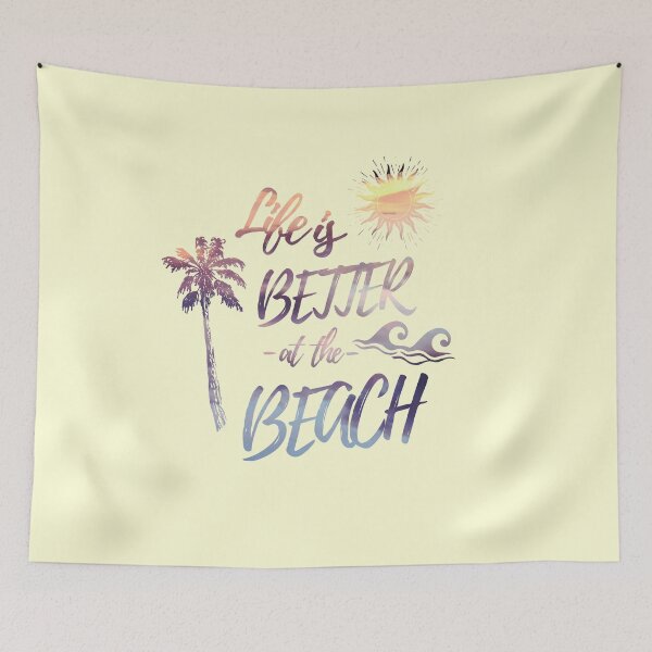 Item preview, Life is better at the beach designed and sold by twicetrader.