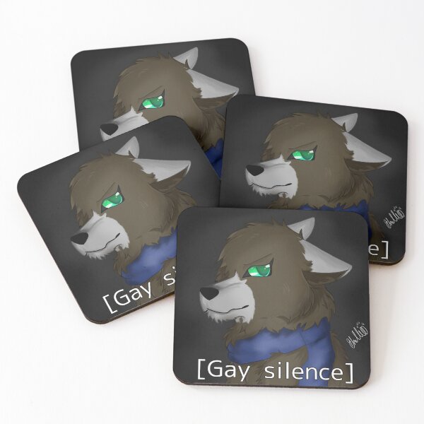 Item preview, Gay Silence / Wolf designed and sold by LoneWolfieee.