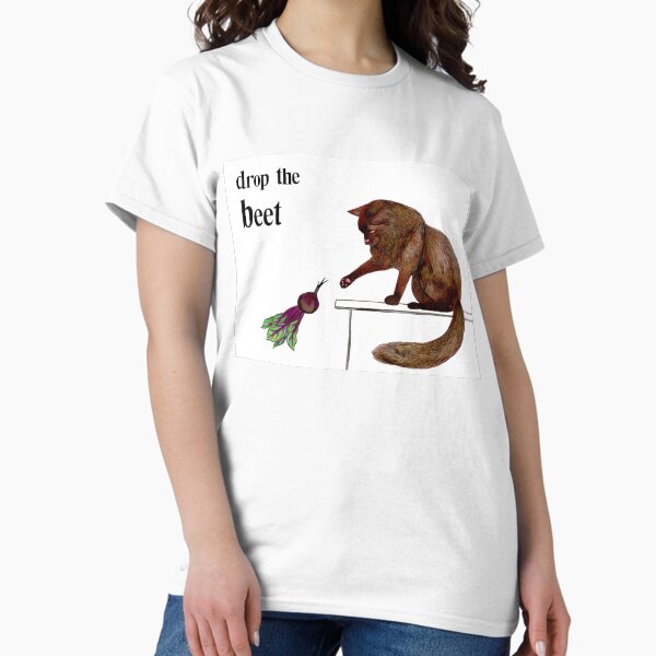 Drop The Beet - Cat version Classic T-Shirt
