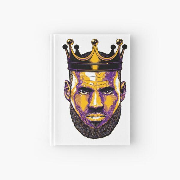 Lebron James lakers Hardcover Journal