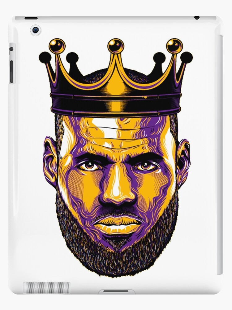 Lebron James Jersey  iPad Case & Skin for Sale by athleteart20