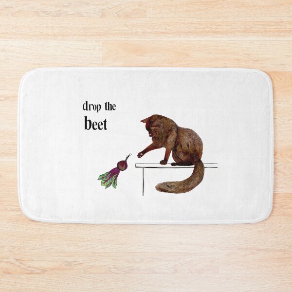Item preview, Drop The Beet - Cat version designed and sold by Lydia-Artwork.