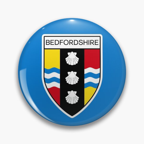 Item preview, Bedfordshire Flag Gifts, Stickers & Products (GF) designed and sold by mpodger.