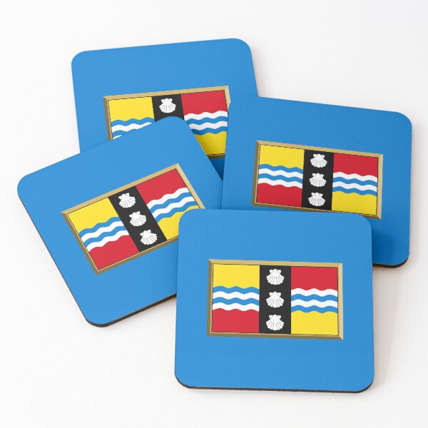 Item preview, Bedfordshire Flag Gifts, Stickers & Products (GF) designed and sold by mpodger.