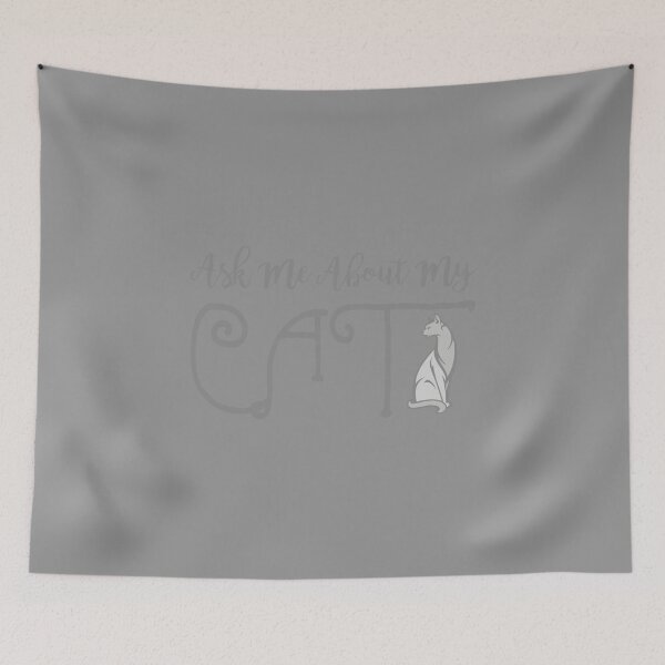 Item preview, Ask Me About My Cat Funny Feline Lover Novelty product designed and sold by nikkidawn74.