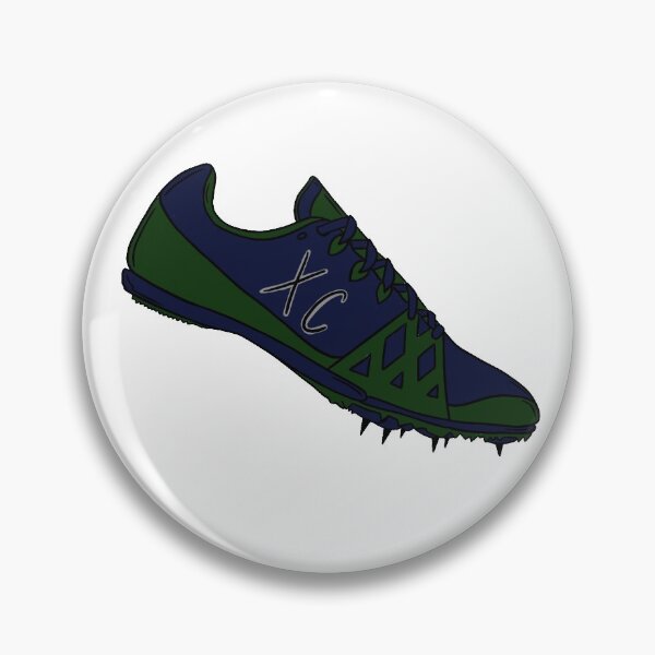 Item preview, Navy and Green Cross Country Spike designed and sold by Charcharleyb.