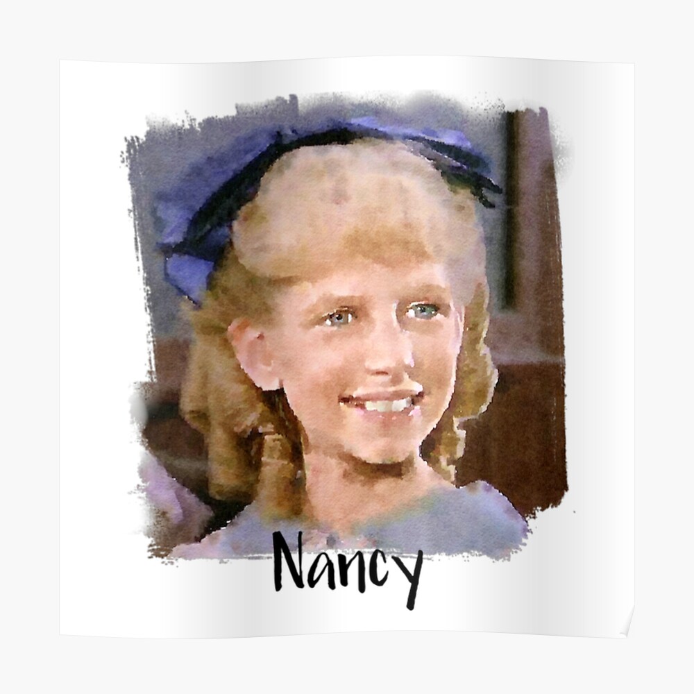 Nancy Oleson Sticker By Dnicegirl Redbubble