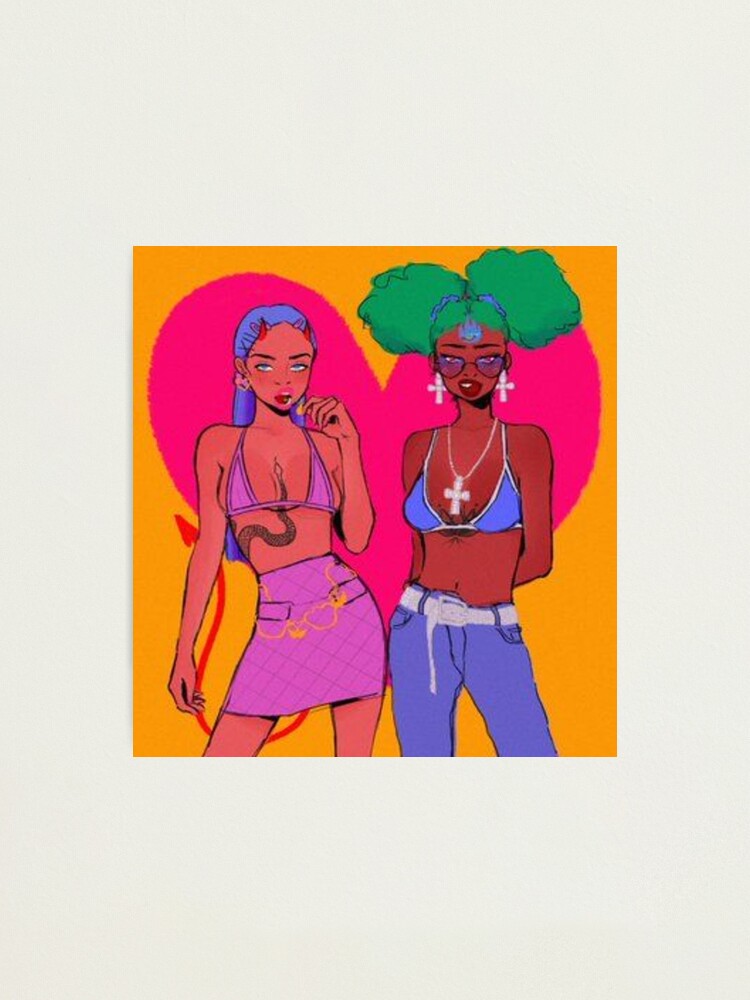 Alternate view of 90s graphic aesthetic Photographic Print