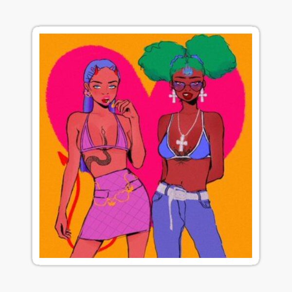 "90s graphic aesthetic" Sticker for Sale by elinguinness | Redbubble