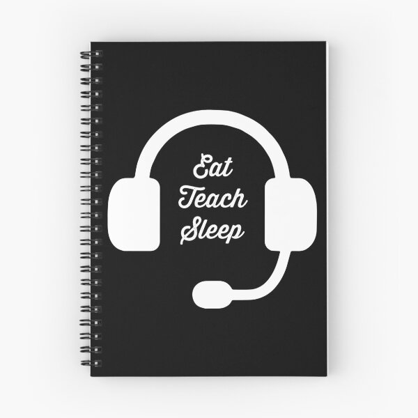 Item preview, Eat Teach Sleep | Teach Online | ESL Teacher | Distance Learning | II designed and sold by RocketPunchSC.
