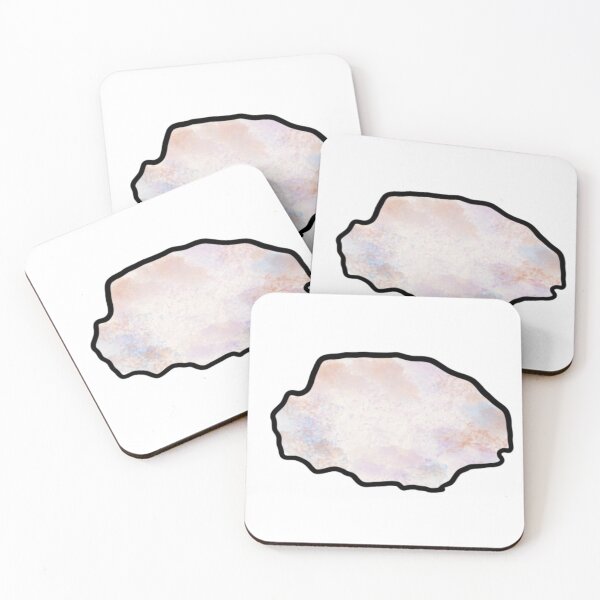 Item preview, Norfolk pink marble county sticker  designed and sold by Artbymanu.