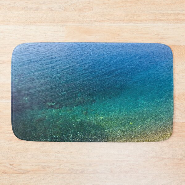 Item preview, Cote d'Azur Beach Blue Green Sea Shore Waves designed and sold by impetum.
