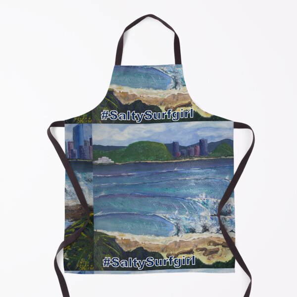 Item preview, Rainbow bay painting with #saltysurfgirl designed and sold by SaltySurfgirl.