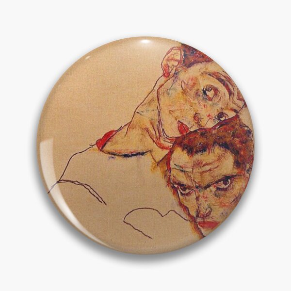 Item preview, Egon Schiele - Double Self Portrait 1915 designed and sold by artcenter.
