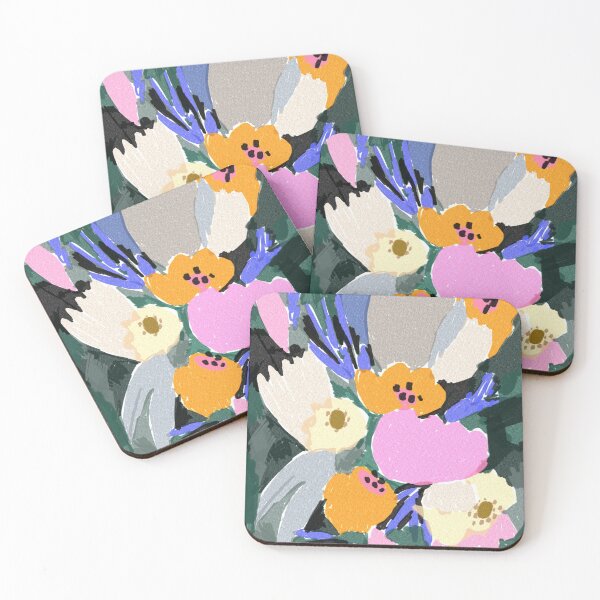 Item preview, Cottage Garden // Abstract Floral Print designed and sold by fossdesign.