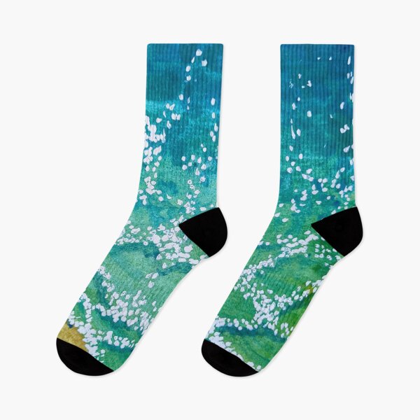 Item preview, Ocean and beach watercolor  designed and sold by StarlightTales.