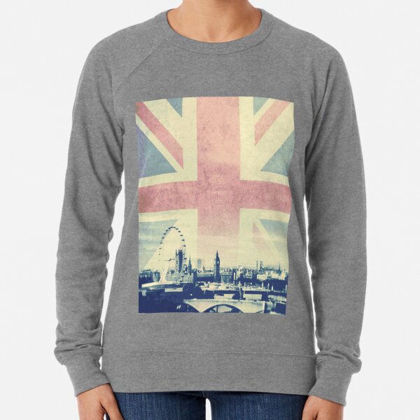 Sherlock London Union Jack Lightweight Sweatshirt