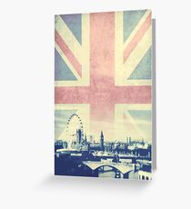 Sherlock London Union Jack Greeting Card