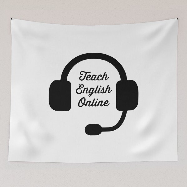 Item preview, Teach English Online | ESL Teacher | Online English Teacher designed and sold by RocketPunchSC.