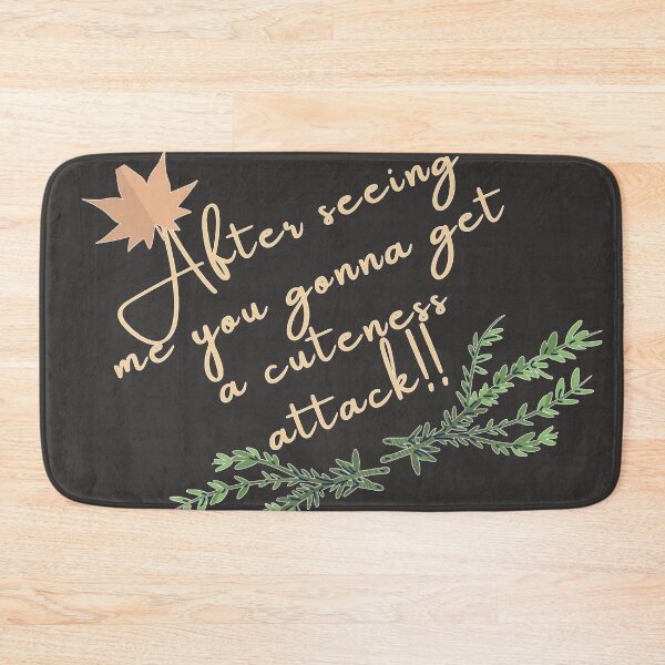 Item preview,  sarcastic typography design with cute green and orange leaves designed and sold by Slangt-shirt.