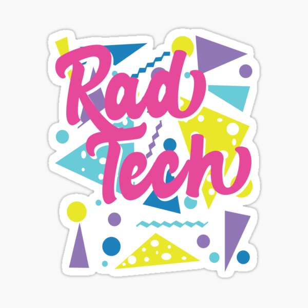 Rad Tech Stickers | Redbubble