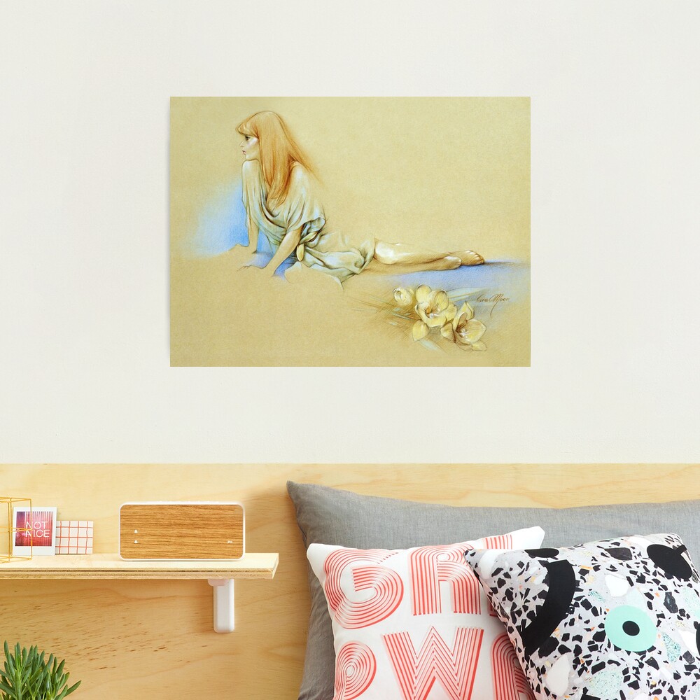 Waiting (aka Sara Moon ll) Photographic Print