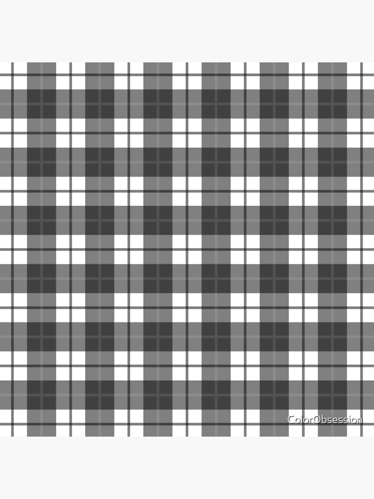 black-and-white-plaid-poster-for-sale-by-colorobsession-redbubble