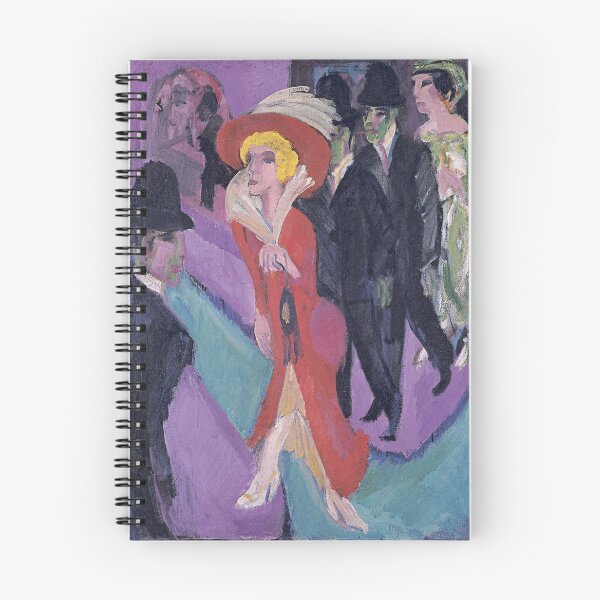 Item preview, Ernst Ludwig Kirchner - Street With Red Streetwalker designed and sold by artcenter.