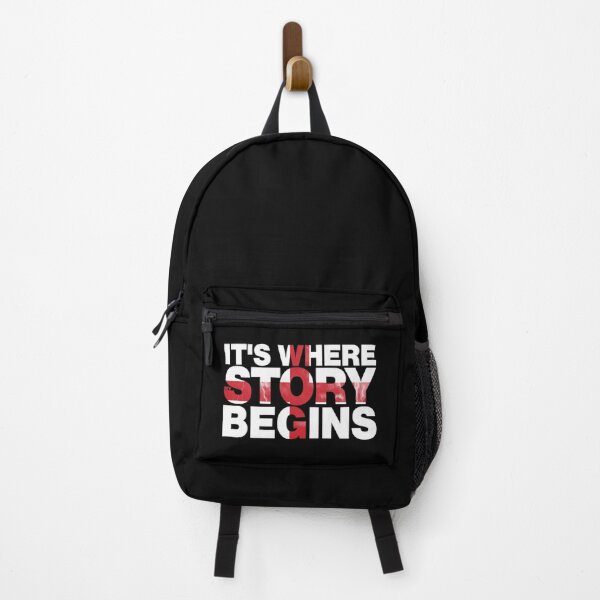 It's Where My Story Begins And My Story Begins In England Backpack