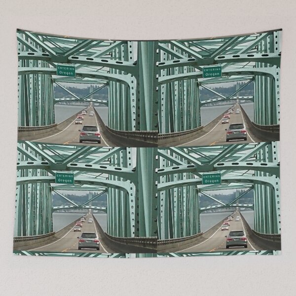 Item preview, Entering Oregon: Astoria-Megler Bridge 2020 designed and sold by Christopher Wheat.