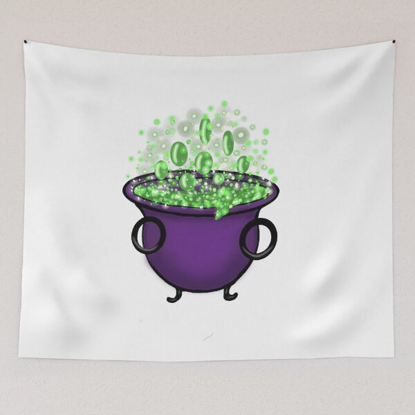 Item preview, cauldron green goo designed and sold by EarthlingHelena.