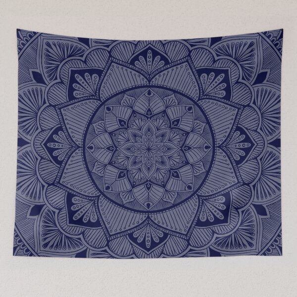 Item preview, Indigo Mandala 2 designed and sold by ColorObsession.