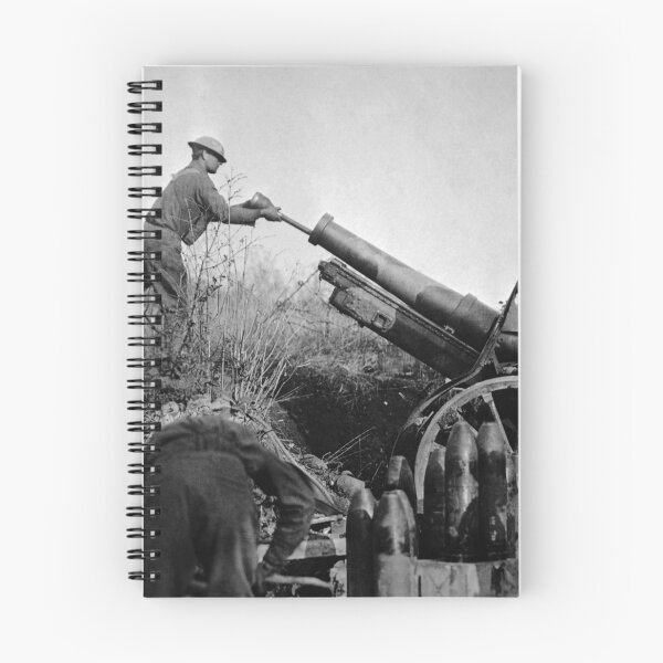 Item preview, American Artillery Troops In Action - France WW1 designed and sold by warishellstore.