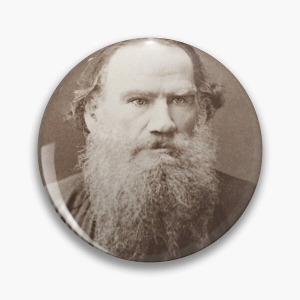 Item preview, Leo Tolstoy Portrait - Circa 1883 designed and sold by warishellstore.