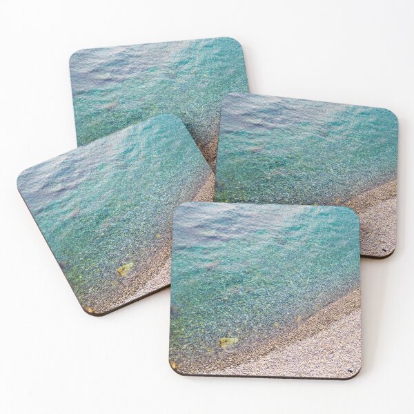 Item preview, Cote d'Azur Beach Blue Green Sea Coast Waves designed and sold by impetum.