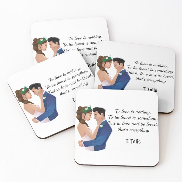 Item preview, To love is nothing. To be loved is something. But to love and be loved that's everything designed and sold by taveulrangue.