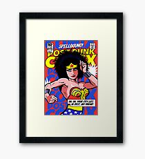 Post-Punk Super Friends - Wonder Framed Print