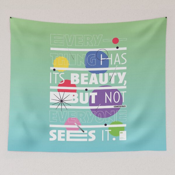 Item preview, Everything has its beauty, but not everyone sees it designed and sold by quotesonposters.