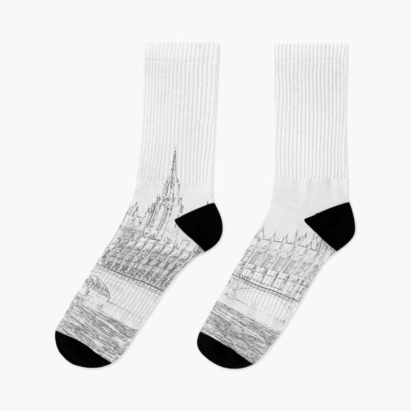 Item preview, London Sketch - Big Ben and Parliment designed and sold by Paul David Wilson.