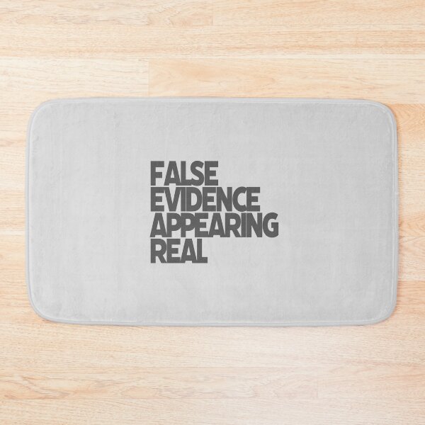 Item preview, FEAR - False Evidence Appearing Real | Gray Text designed and sold by agsduy.